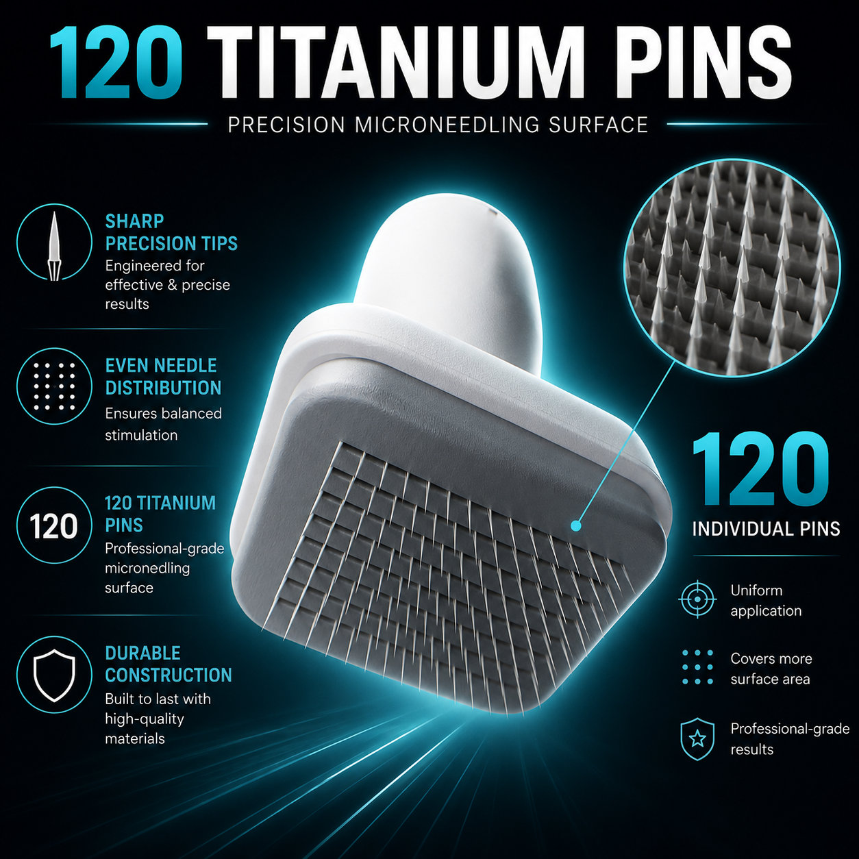 BioStamp — 120 Titanium Pins